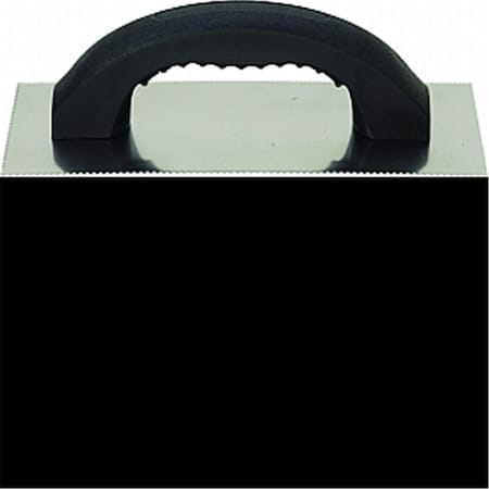 Hyde Industrial Blade Solutions 19040 4.25 x 9.25 in. Square Notch Adhesive Trowel Steel Blade 79423190407